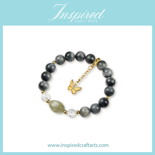 Haw's Eye Bracelet | Bracelet Clip-on charm | InspiredCraftArts